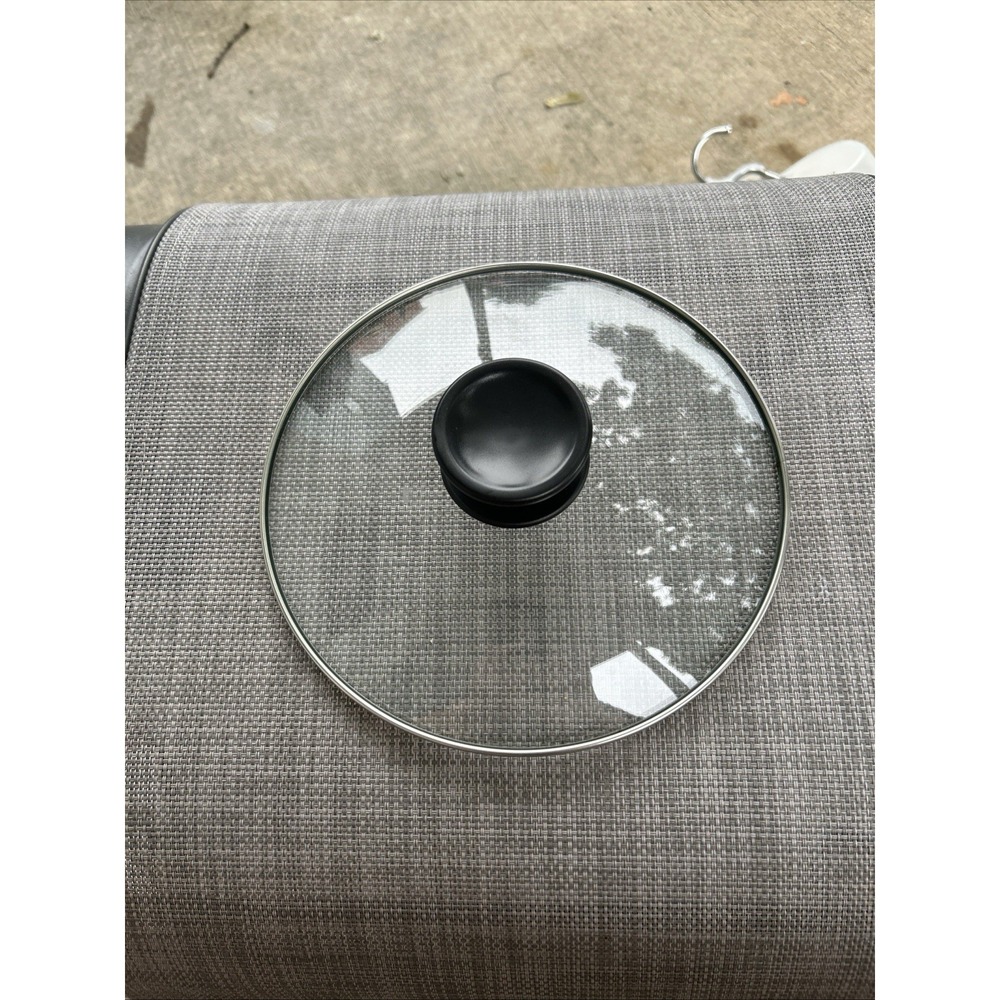 Crock Pot 3 Quart Round Slow Cooker Glass REPLACEMENT LID ONLY 9" Diam TRIO